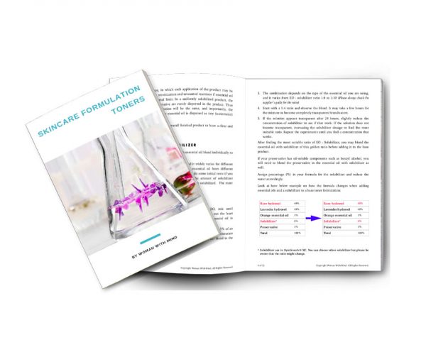 Natural Toners Formulation