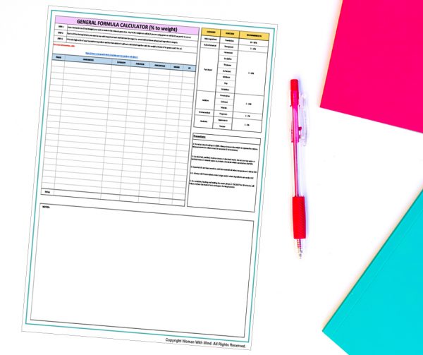 Recipe Formula Calculator