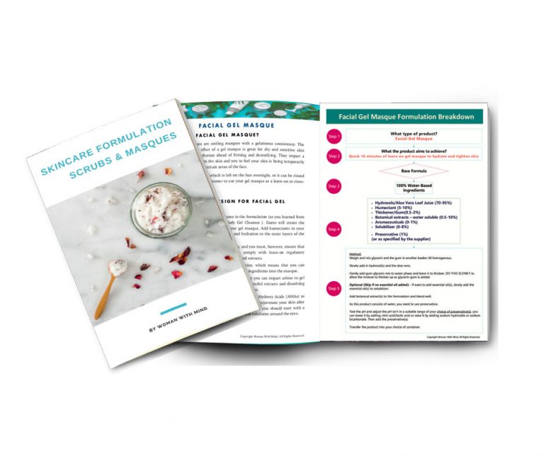 Scrubs & Masques Formulation